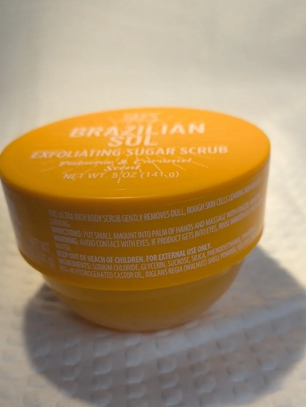 Brazilian Sol exfoliating sugar